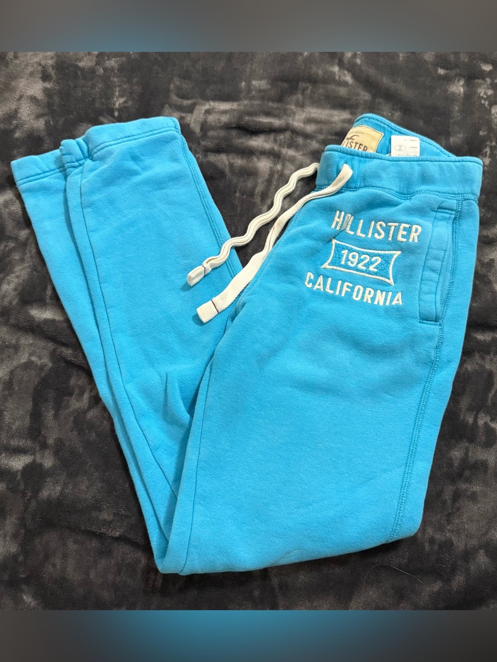 Hollister Kids Turquoise California Logo Joggers